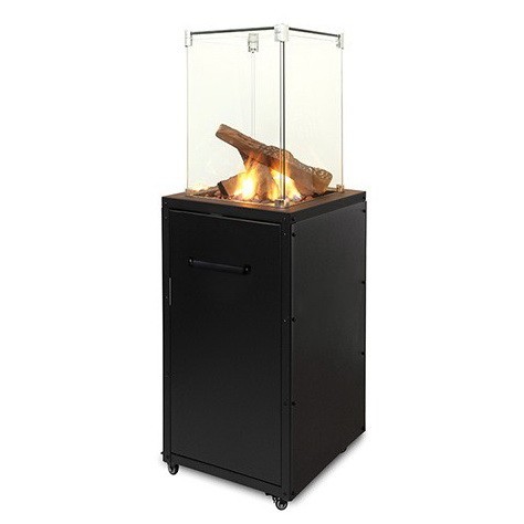 Газовый уличный обогреватель мощностью 8-10 кВт WWT 13K Black