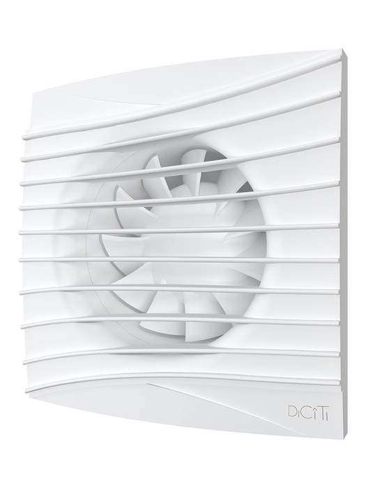 Вытяжка для ванной диаметр 125 мм DiCiTi SILENT 5C Matt white