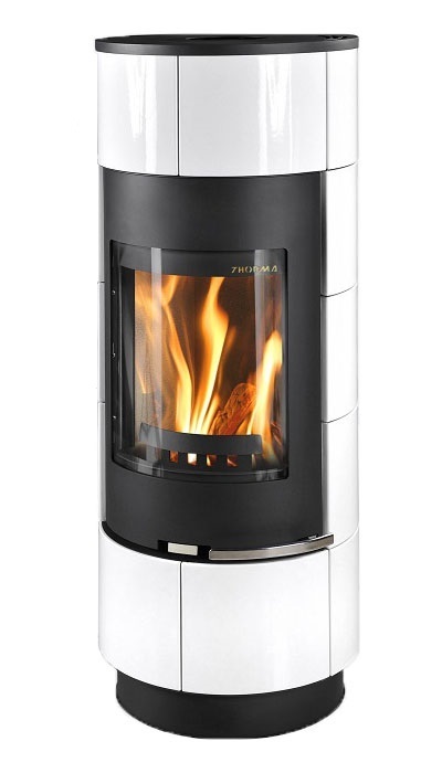 Дровяная печь THORMA ATIKA Ceramic, белая