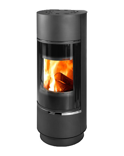 Дровяная печь THORMA ATIKA STEEL, черная