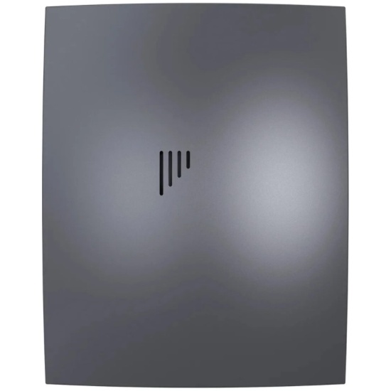 Вытяжка для ванной диаметр 125 мм DiCiTi Breeze 5C dark gray metal