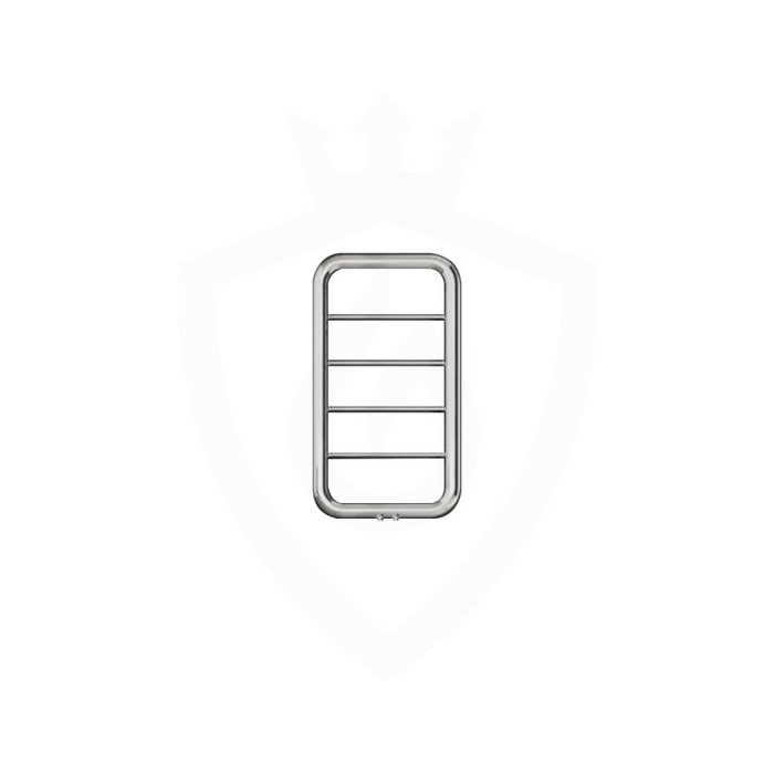 Водяной полотенцесушитель шириной 410 - 500 мм Carisa PAR 0500090004 полированный