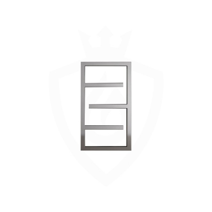 Водяной полотенцесушитель шириной 410 - 500 мм Carisa ECL 0500088003 полированный