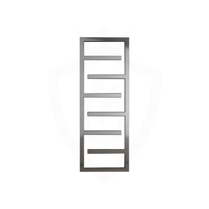 Водяной полотенцесушитель шириной 410 - 500 мм Carisa ECL 0500137006 полированный