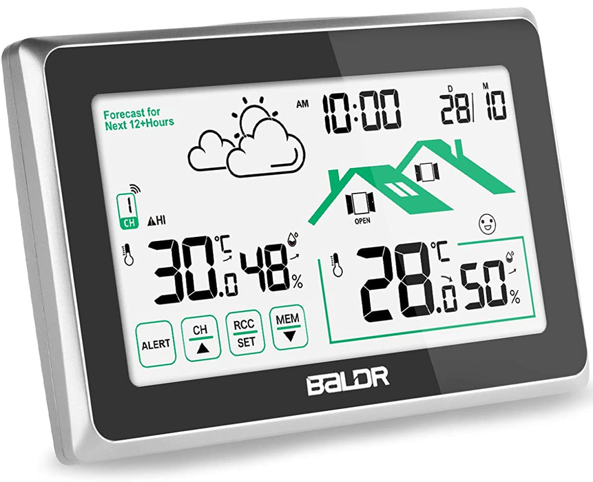 Цифровая метеостанция BALDR B0340ST2H2R-V8 (черный)