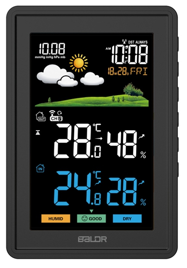 Цифровая метеостанция BALDR B0360WST2H2PR-V1