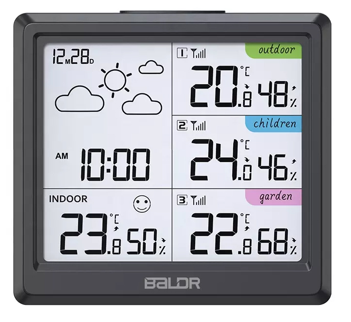 Цифровая метеостанция BALDR B0389WST4H4-V3