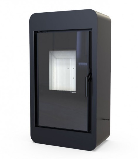 Дровяная печь DEFRO HOME PICO, черная сталь