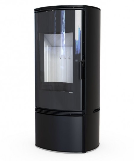 Дровяная печь DEFRO HOME ORBIS, черная сталь
