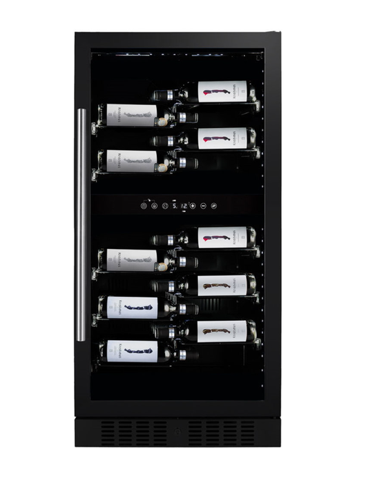 Встраиваемый винный шкаф 51-100 бутылок Dunavox DX-58.258DB