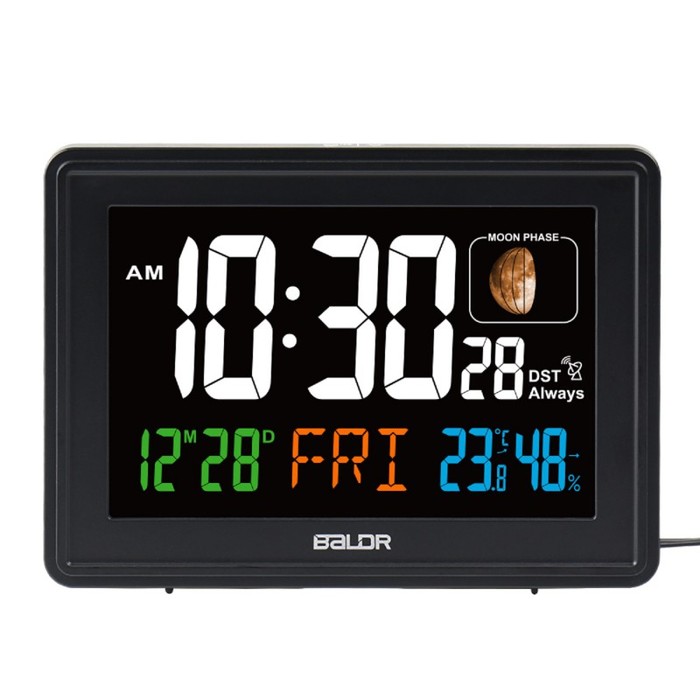 Цифровая метеостанция BALDR B0359STHR (черный)