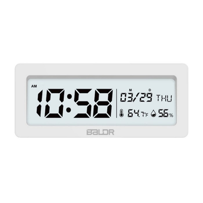 Цифровая метеостанция BALDR B0337STH (белый)