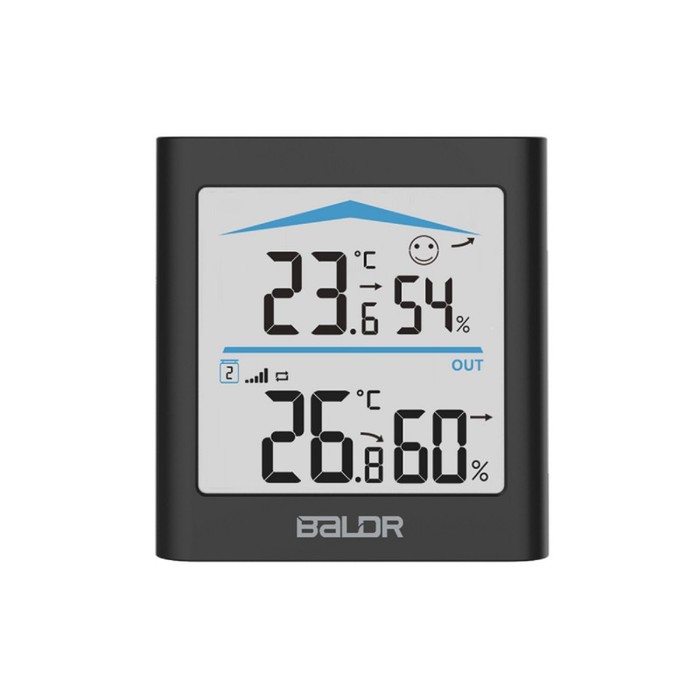 Термометр BALDR B0135T2H2 (черный)