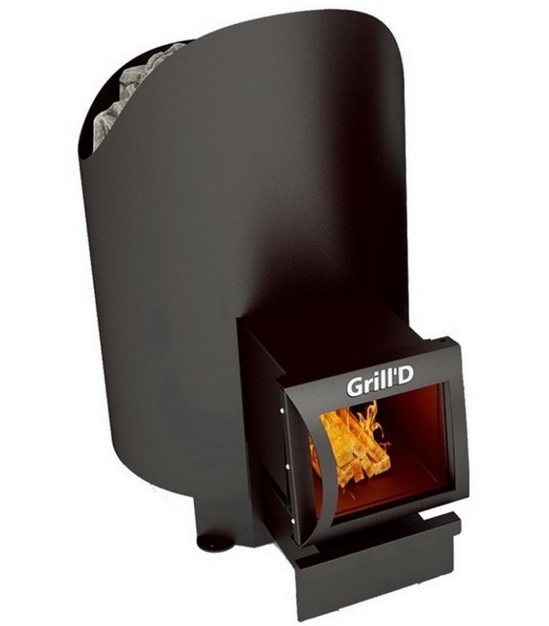 Дровяная печь 15 кВт Grill'D Aurora 180 Long