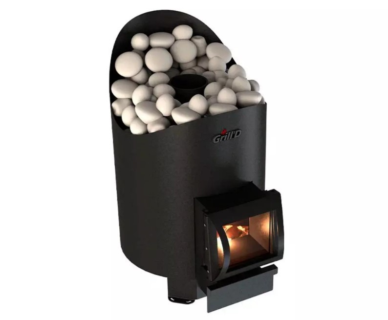 Дровяная печь 15 кВт Grill'D Aurora 180 Short