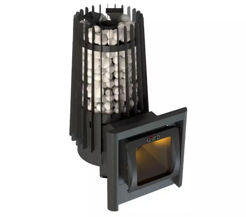 Дровяная печь 25 кВт Grill'D Cometa Vega 180 Long Window Max