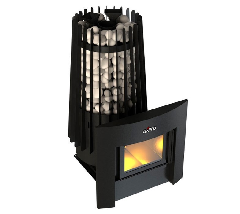 Дровяная печь 25 кВт Grill'D Cometa Vega 180 Window