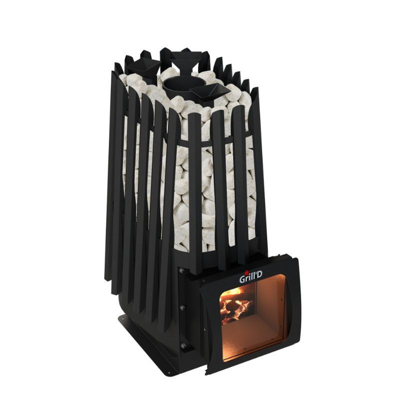 Дровяная печь свыше 30 кВт Grill'D Cometa Vega 350 Short Window Max