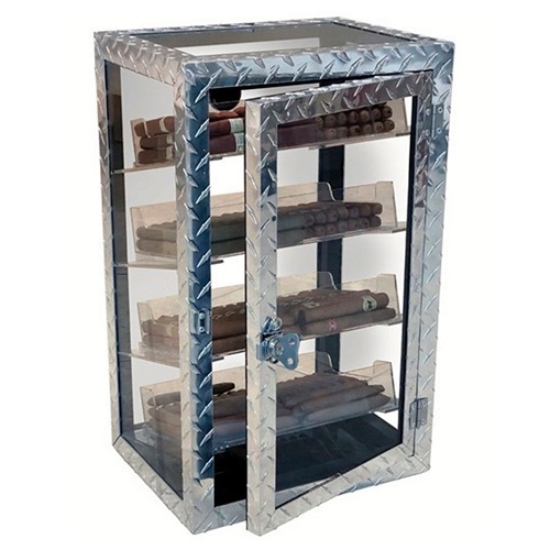 Шкаф-хьюмидор Aficionado Diamond Plate на 250 сигар