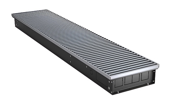 Внутрипольный конвектор Royal Thermo ATRIUM TURBO 80*300*2400