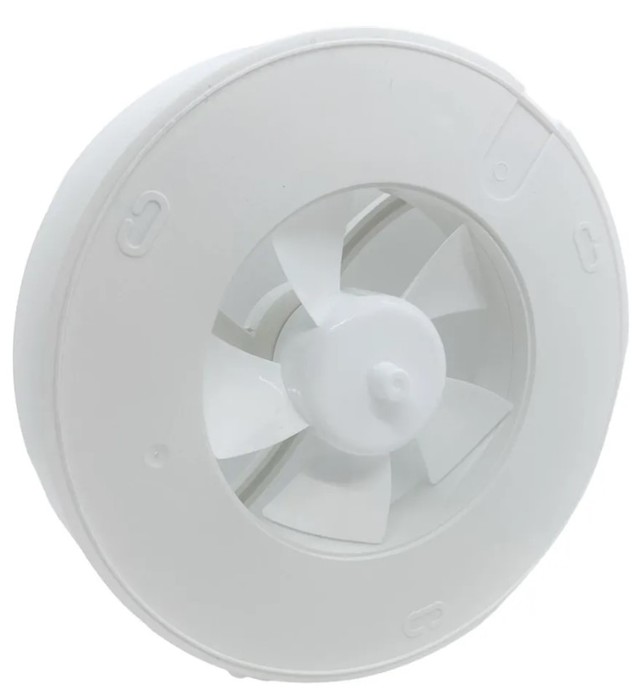 Вытяжка для ванной диаметр 100 мм ReTon Seven White