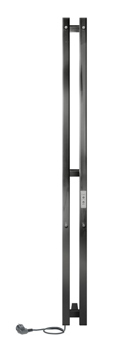 Электрический полотенцесушитель вертикальная лесенка INDIGO Style PRO (el) 120/10 Полиров.
