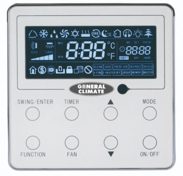 Пульт проводной General Climate GC-WR04DS