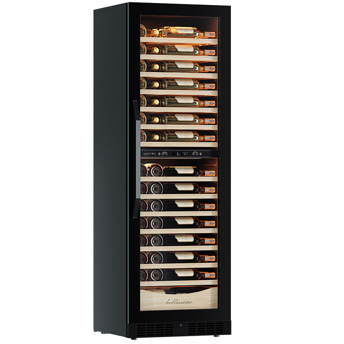 Отдельностоящий винный шкаф 101-200 бутылок MEYVEL MV110-KBT2 (Slim)