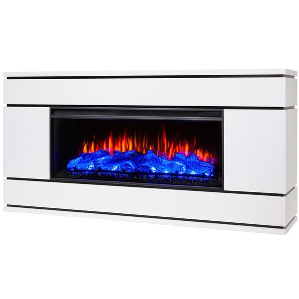 Линейный электрокамин Real-Flame VEGA 45 WT-P511 с очагом JOKER 45