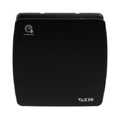 Вытяжка для ванной диаметр 100 мм Vakio Smart EF-100 BLACK