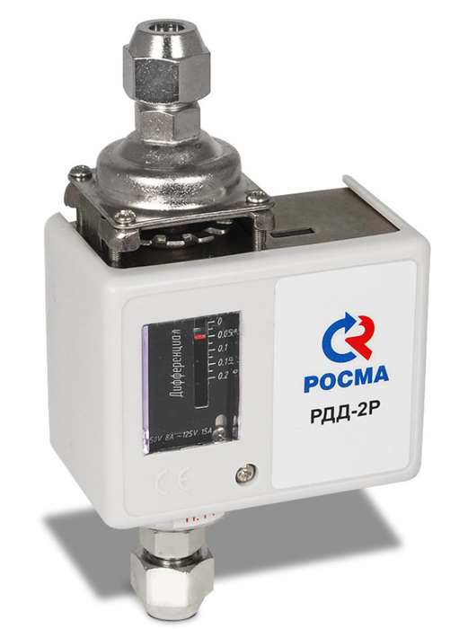 Реле дифференциального давления РОСМА РДД-2Р-0,2МПа-G1/4