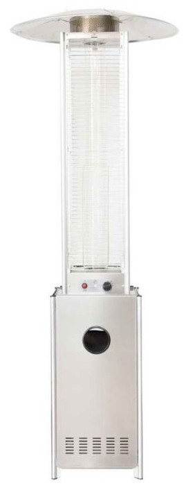 Газовый уличный обогреватель мощностью 11-12 кВт WWT 13S Stainless steel