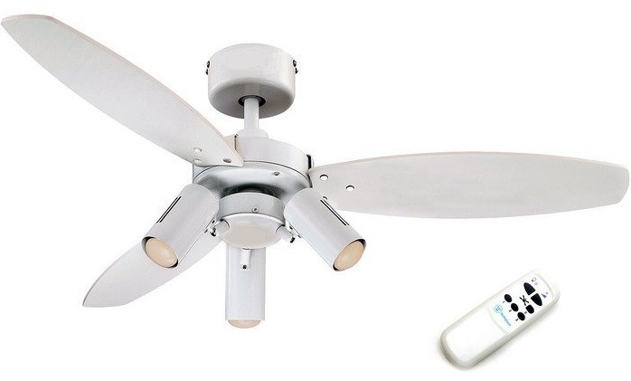 Потолочный вентилятор Dreamfan Jet Silver RC 105