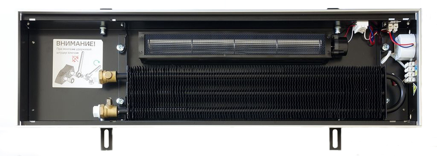 Внутрипольный конвектор KVZ Vent 360-80-2400-3V