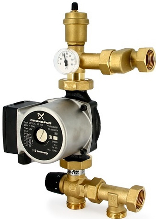 Насосная группа Uni-fitt DN25, Grundfos UPSO 25-65