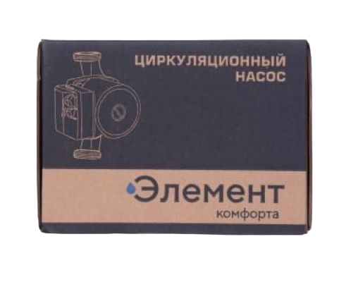 Циркуляционный насос Элемент Комфорта ECO 25-40S 180 с гайками