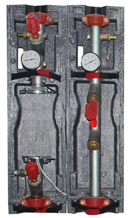 Насосная группа Meibes FL-UK, Ду 50 (2), без насоса, BigFixLock