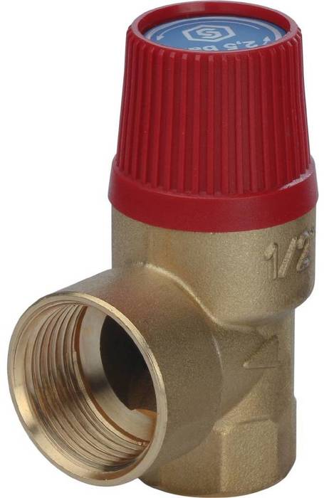 Клапан предохранительный 25 x 1/2 STOUT SVS-0001-002515