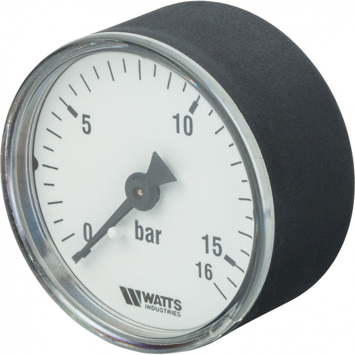 Манометр аксиальный Watts F+R100(MDA) 80/16x1/4