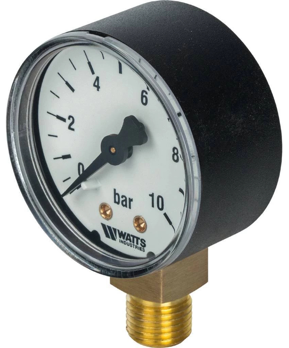 Манометр радиальный Watts F+R200 (MDR) 50/ 10x1/4