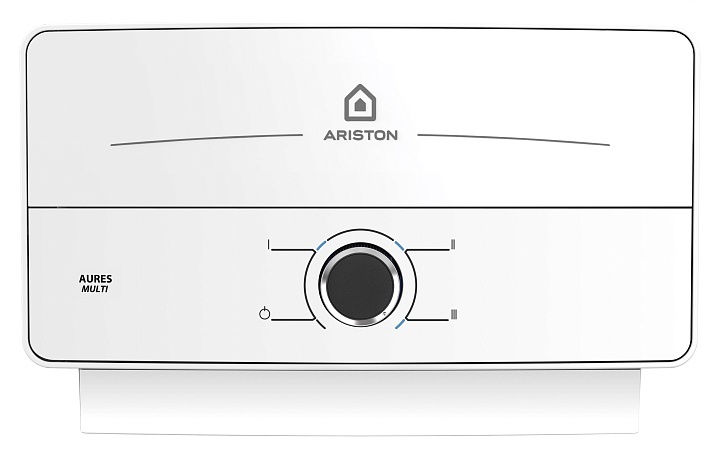 Электрический проточный водонагреватель 6 кВт Ariston AURES M 6 WH