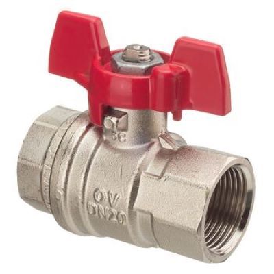 Шаровый кран Oventrop Optibal, DN-25, 1, ВВ, PN, бар-16