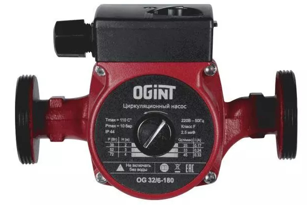Циркуляционный насос OGINT OG 32/6-180 PN10