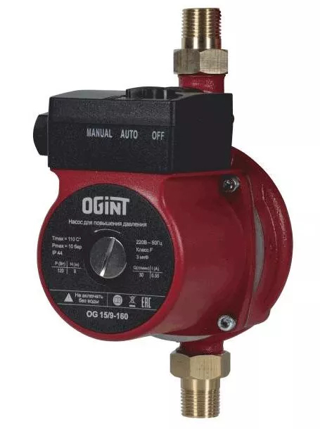 Циркуляционный насос OGINT OG 15/9-160 PN10