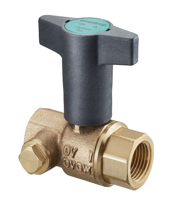 Шаровый кран Oventrop Optibal TW Ду 20 мм, Rp3/4xRp3/4, PN10, бронза