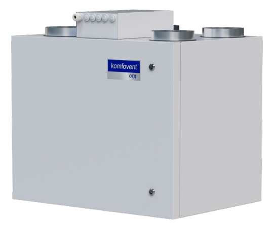 Приточно-вытяжная установка Komfovent ОТД-R-400-V-W/DH F7/M5