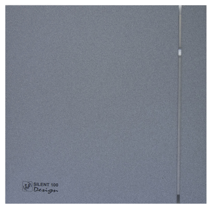 Вытяжка для ванной диаметр 100 мм Soler & Palau SILENT-100 CZ STONE GREY DESIGN-4C (220-240V 50HZ) RE