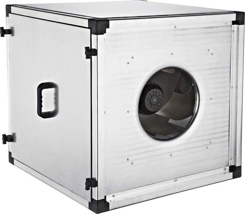 Прямоугольный канальный вентилятор Sysimple TMB 500T