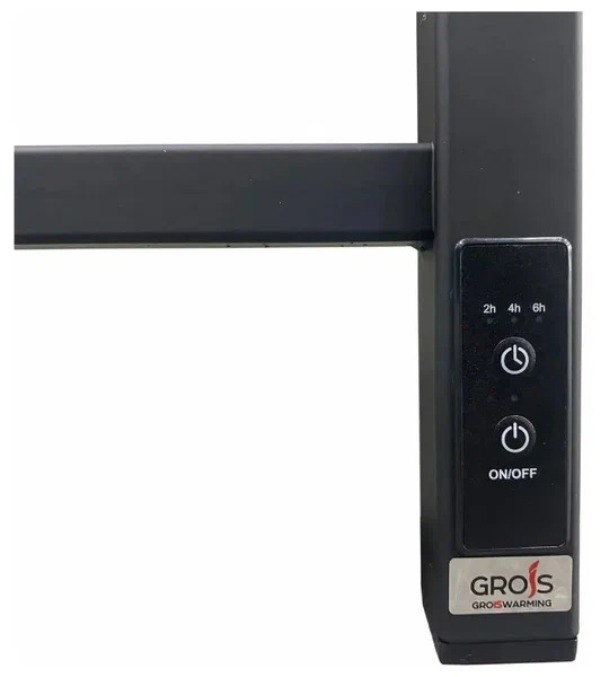 Электрический полотенцесушитель лесенка GROIS Alex GR-101 500/600 П6 RAL9005 U