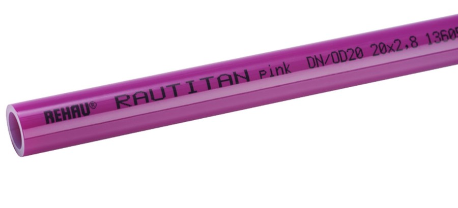 20 мм РЕХАУ PINK 20х2.8 мм бухта 120 м